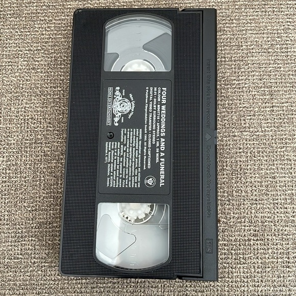 Four Weddings and a Funeral VHS Romantic Comedy 1993 MGM Grant MacDowell - Picture 3 of 4
